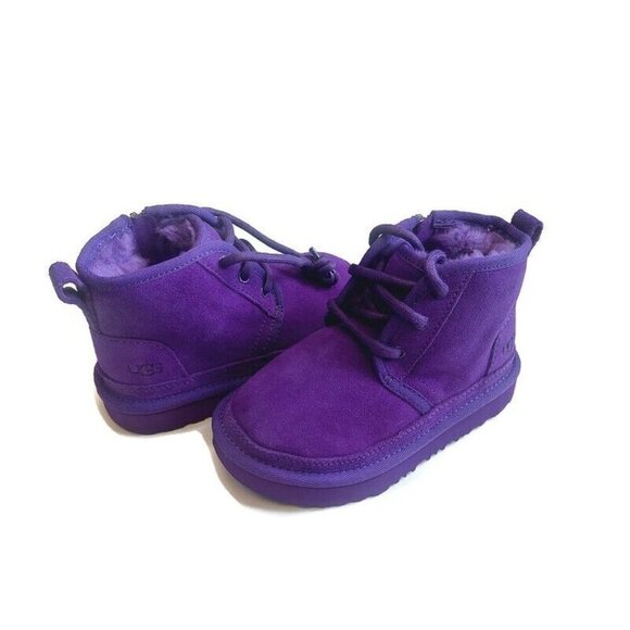 UGG Neumel II Ankle Chukka Boot Toddler Size 12 Age 5-6 Mussel Shell 1017320T - Picture 9 of 9